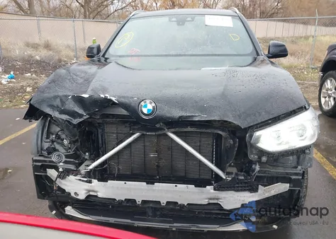 2021 BMW X3 xDrive30I z USA, uszkodzony, nr VIN 5UXTY5C08M9G24405